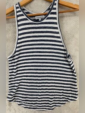 Aritzia “Community” Women’s S Striped Linen Tank Top